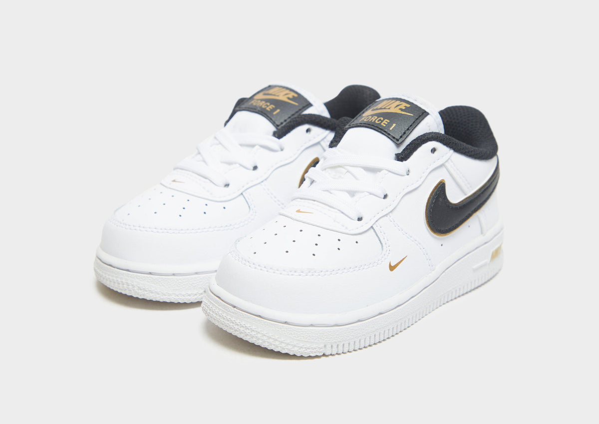 סניקרס Air Force 1 Lv8 Metallic Swoosh Pack White | בייבי