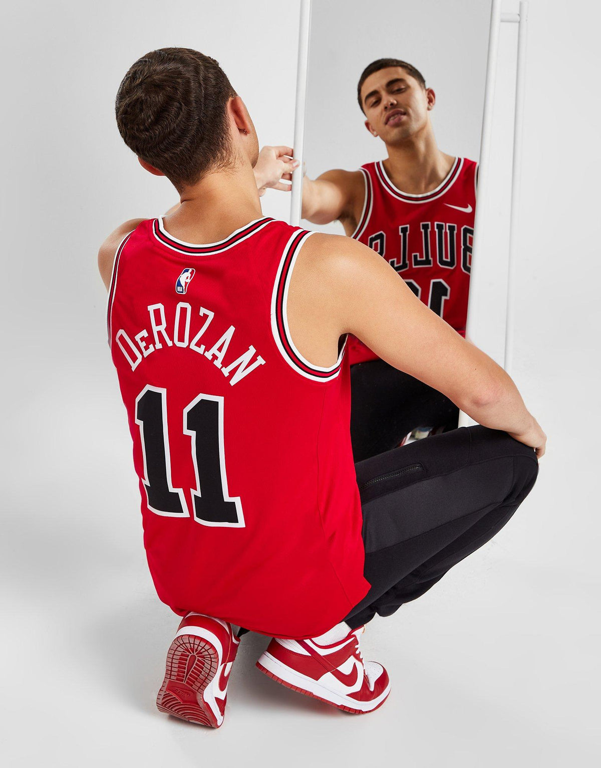 גופיית כדורסל Chicago Bulls DeRozan | גברים