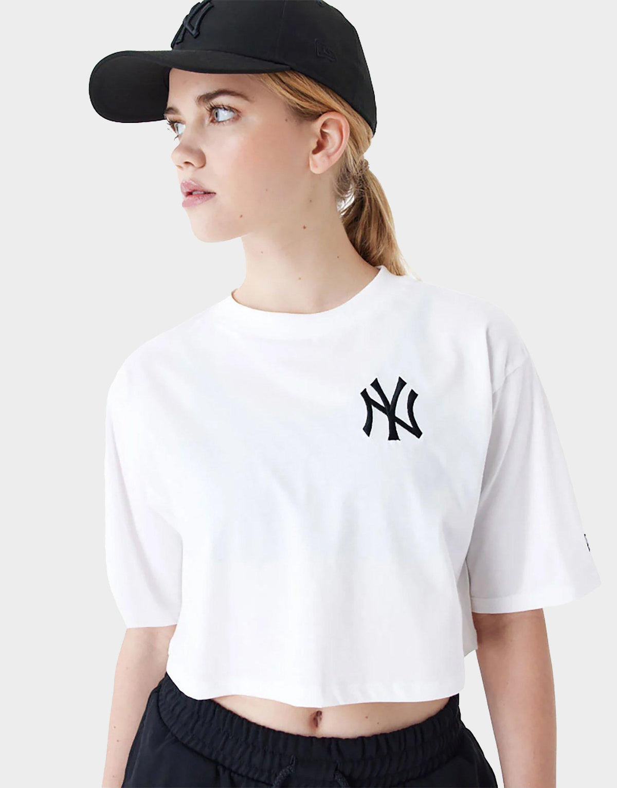 טי שירט קרופ Yankees MLB Lifestyle | נשים