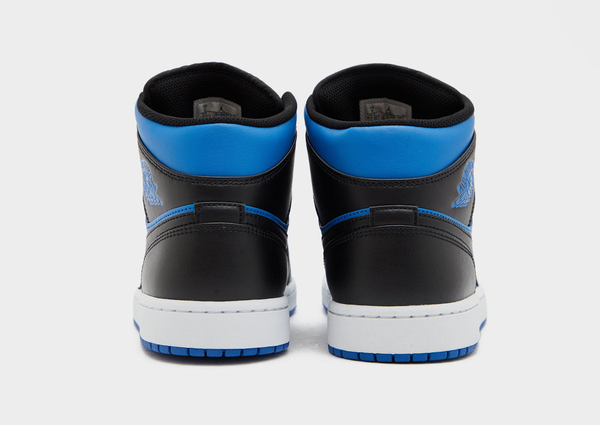 סניקרס Air Jordan 1 Mid White Black Royal Blue | גברים