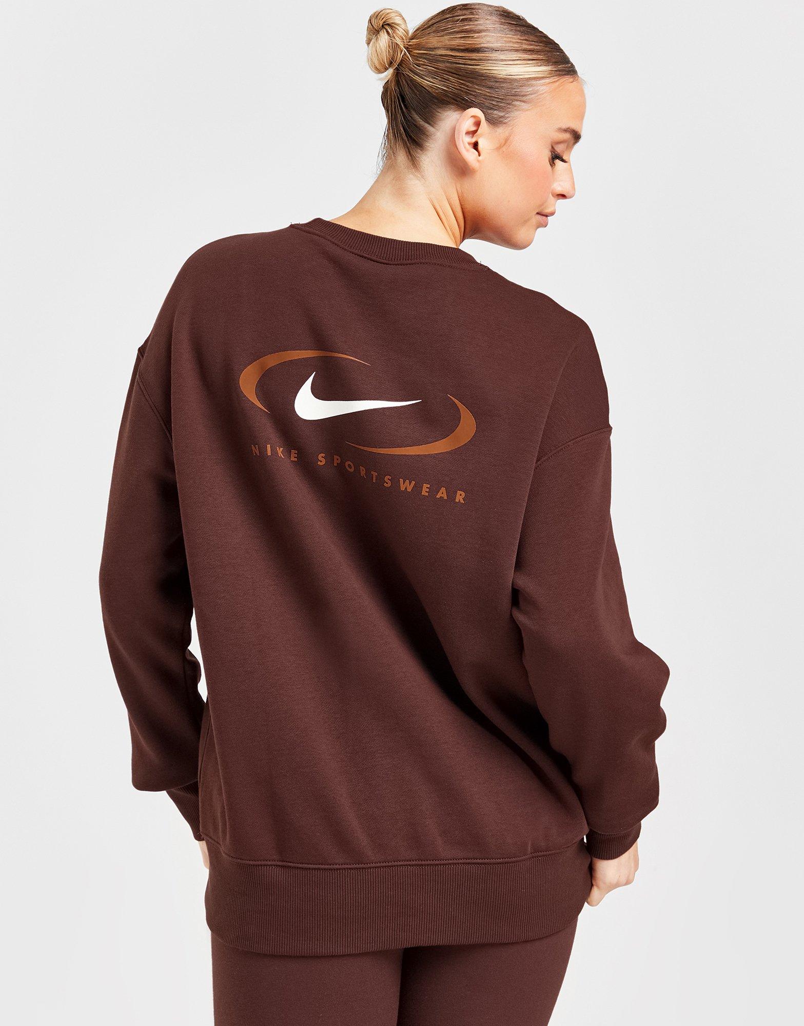 סווטשירט אוברסייז Swoosh Life Phoenix Fleece | נשים