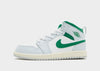 סניקרס Air Jordan 1 Mid Summit White & Pine Green | ילדים