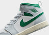 סניקרס Air Jordan 1 Mid Summit White & Pine Green | ילדים