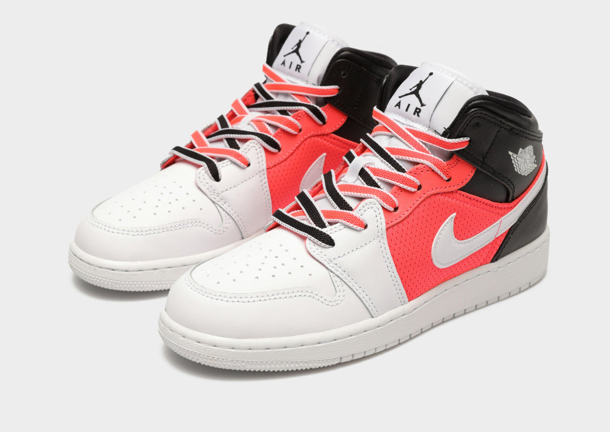 סניקרס Air Jordan 1 Mid Infrared | ג'וניורס