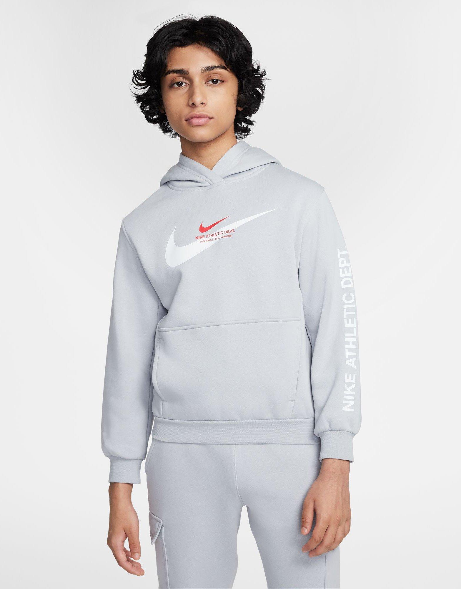 סווטשירט קפוצ'ון גרפי Sportswear Fleece | ג'וניורס