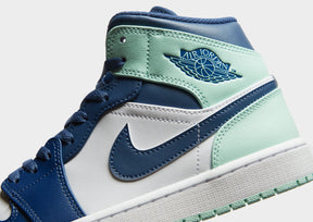 סניקרס Air Jordan 1 Mid Blue Mint | גברים