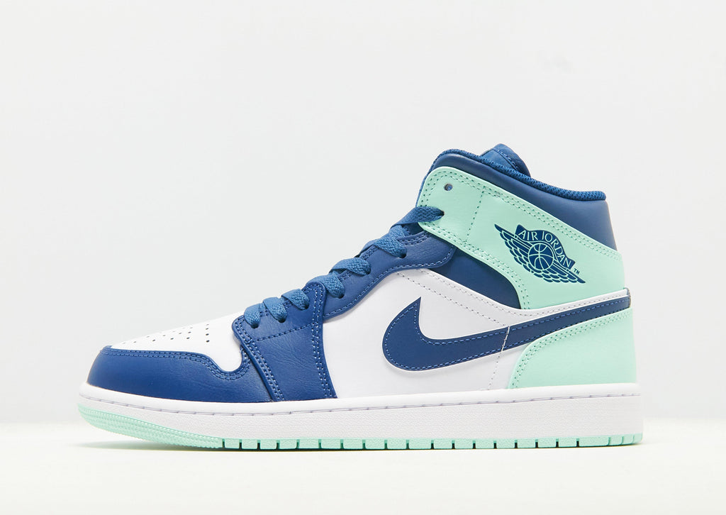 סניקרס Air Jordan 1 Mid Blue Mint | גברים