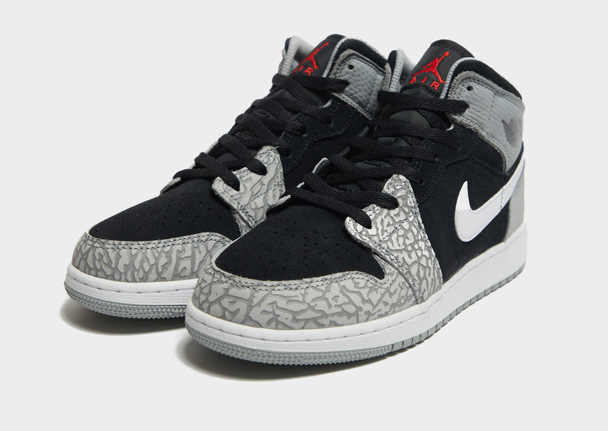 סניקרס Air Jordan 1 Mid SE Elephant Toe | ג'וניורס