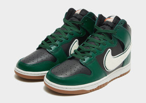 סניקרס Dunk High Retro Chenille Swoosh Black Green | גברים