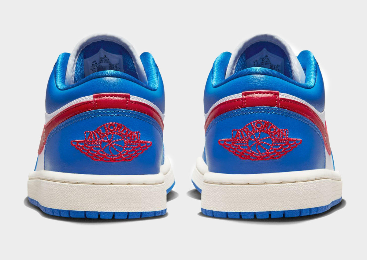 סניקרס Air Jordan 1 Low Sport Blue Gym Red | נשים