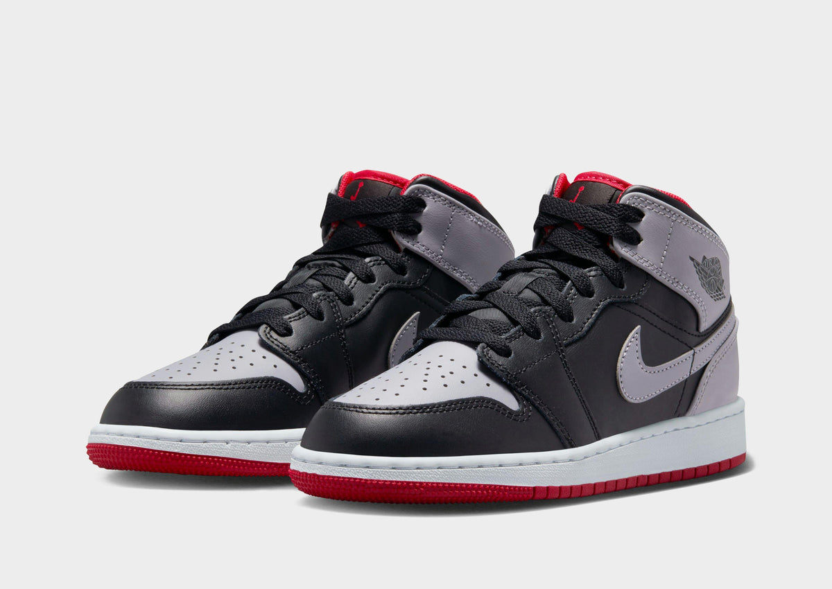 סניקרס Air Jordan 1 Mid Bred Shadow | ג'וניורס