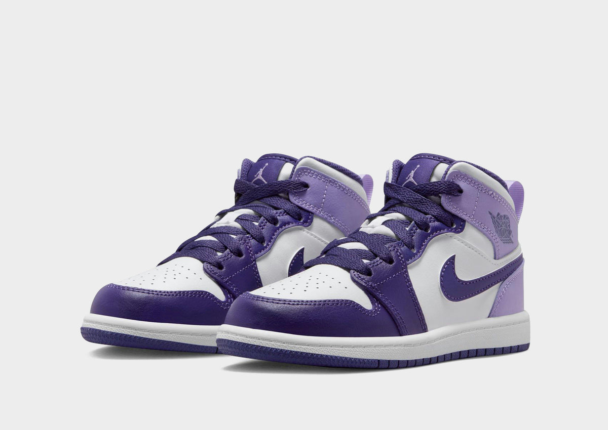 סניקרס Air Jordan 1 Mid Sky J Purple | ילדים