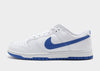 סניקרס Dunk Low White Hyper Royal | גברים