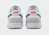 סניקרס Dunk Low Gray/Navy Mini Swoosh | גברים