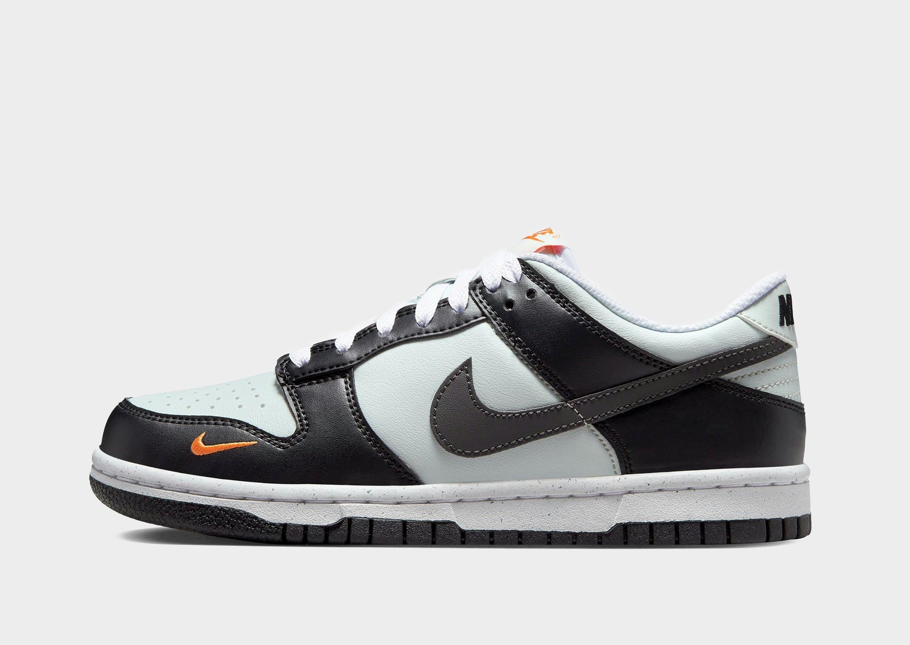 סניקרס Dunk Low Black Bright Mandarin | ג'וניורס